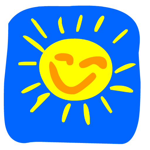 512x512 Iphone Painted Weather Icon, Png Clipart Image
