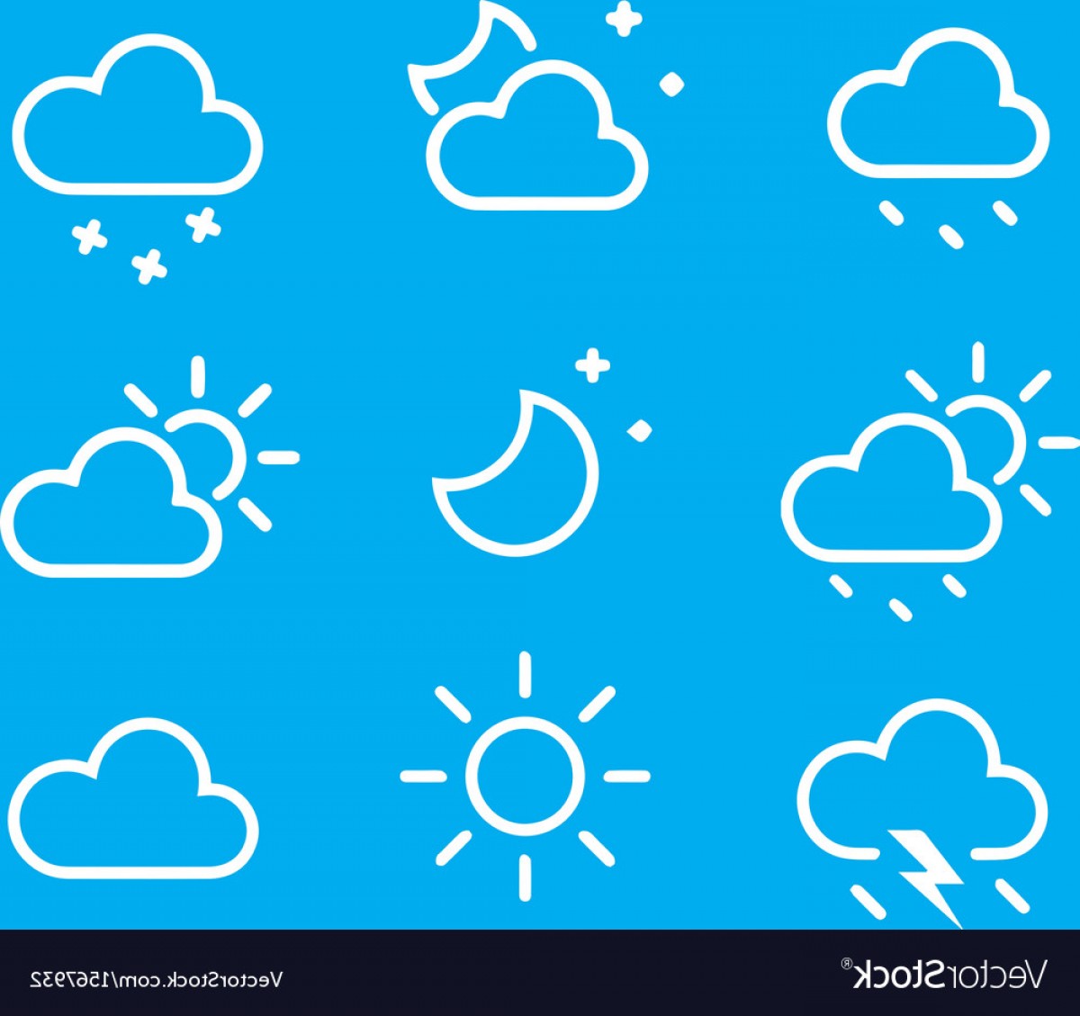 1200x1129 Set Of Weather Icons Vector Cqrecords