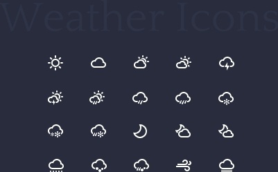 401x249 Weather Icons Free Download Free Download