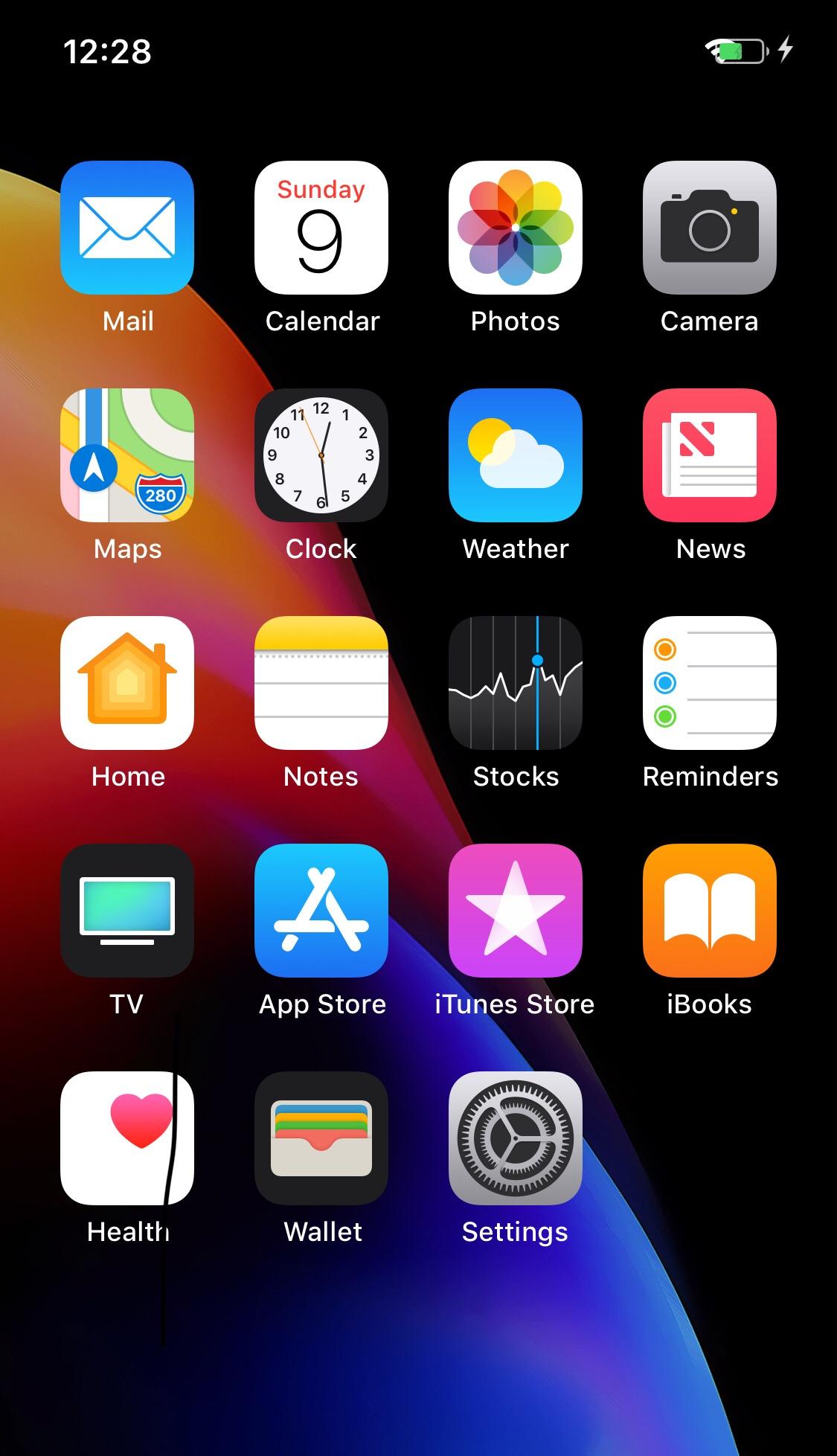 1125x1957 Bug Wifi And Battery Icon Overlapping On Iphone X Ios