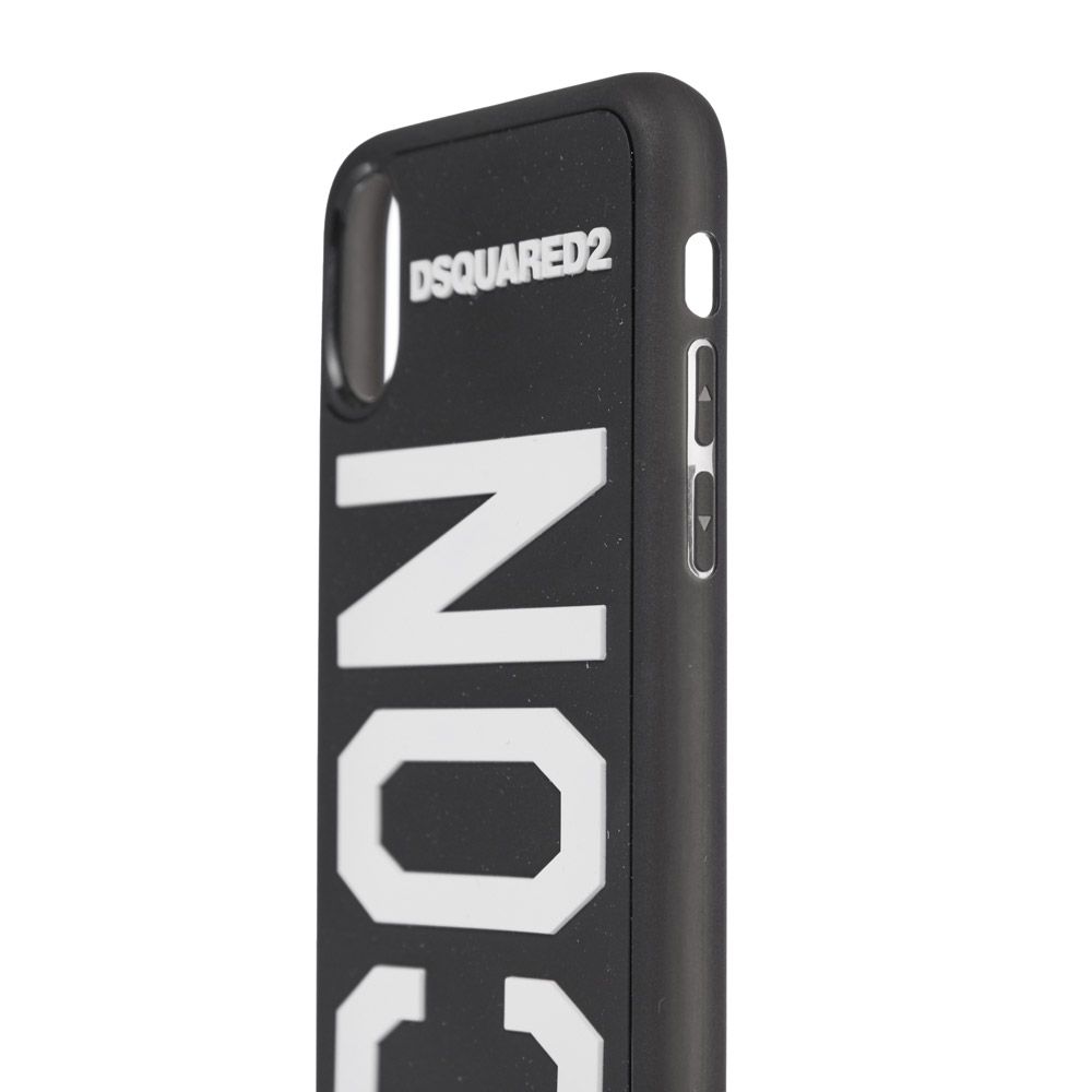 1000x1000 Iphone X Icon Case Black White
