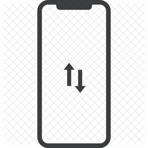 512x512 Iphone X Icon Of Glyph Style