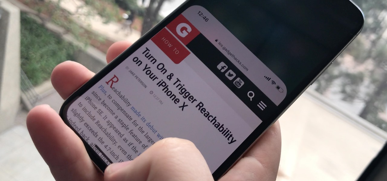 1280x600 How To Turn On Trigger Reachability On Your Iphone X, Xs, Xs Max