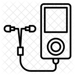 256x256 Ipod Icon Of Line Style