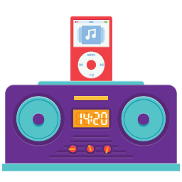 256x256 Ipod Docking Flat Icon Download Flat Icons Iconspedia