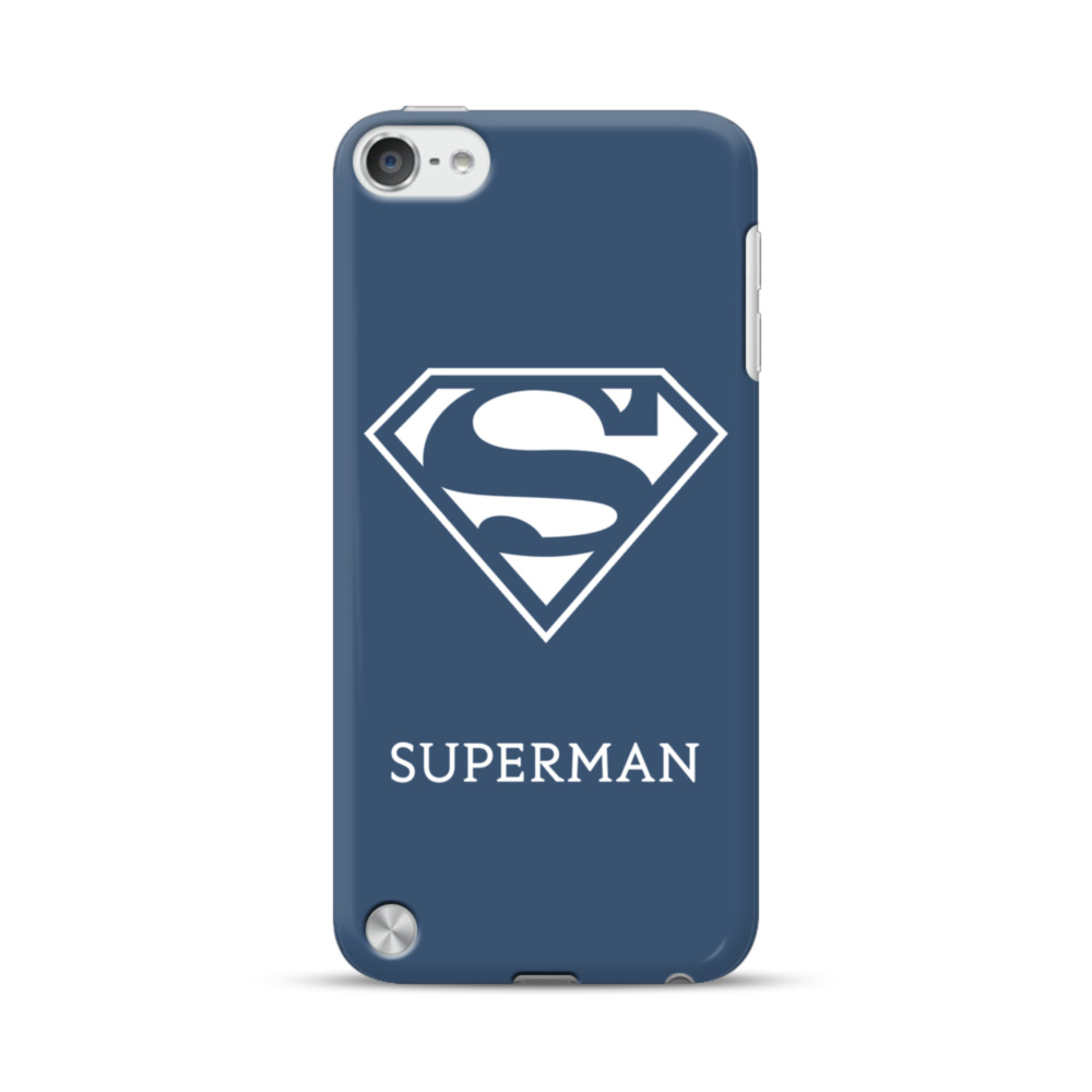1000x1000 Superman Icon Blue Ipod Touch Case Caseformula