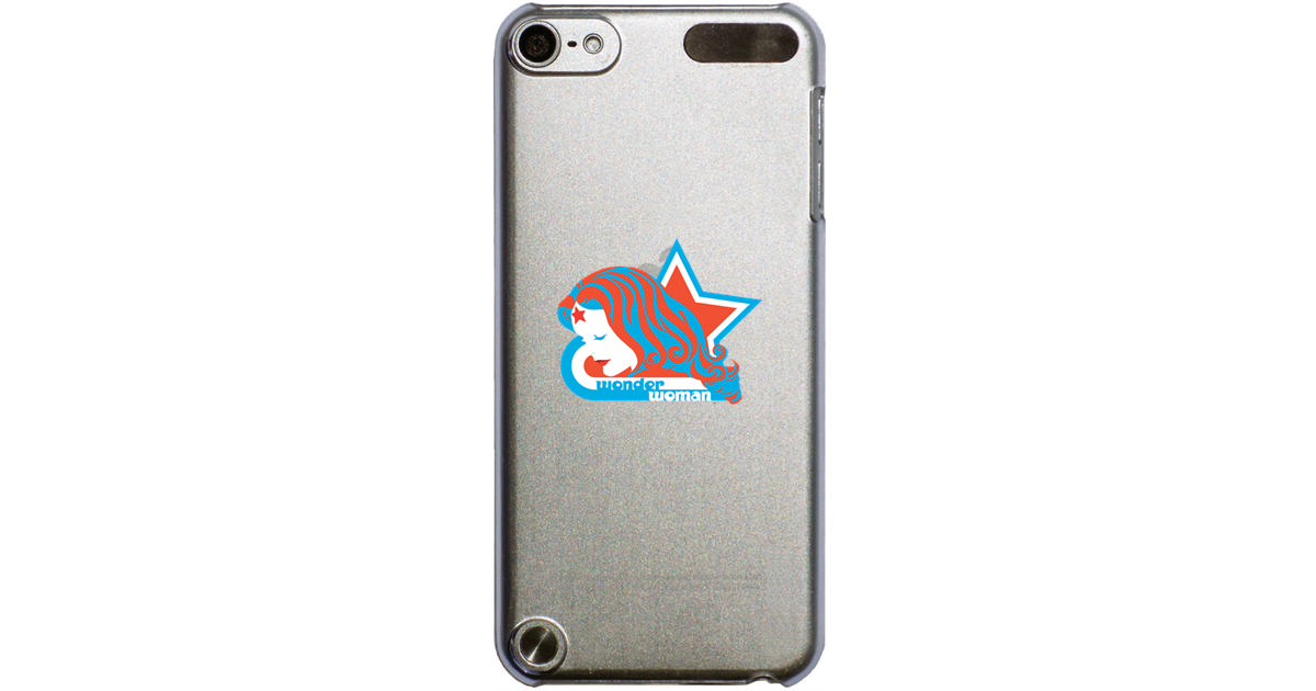 1200x630 Wonder Woman Retro Icon Design On Ipod Touch Clearshield Case