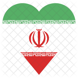 256x256 Iran Flag Icon Of Flat Style