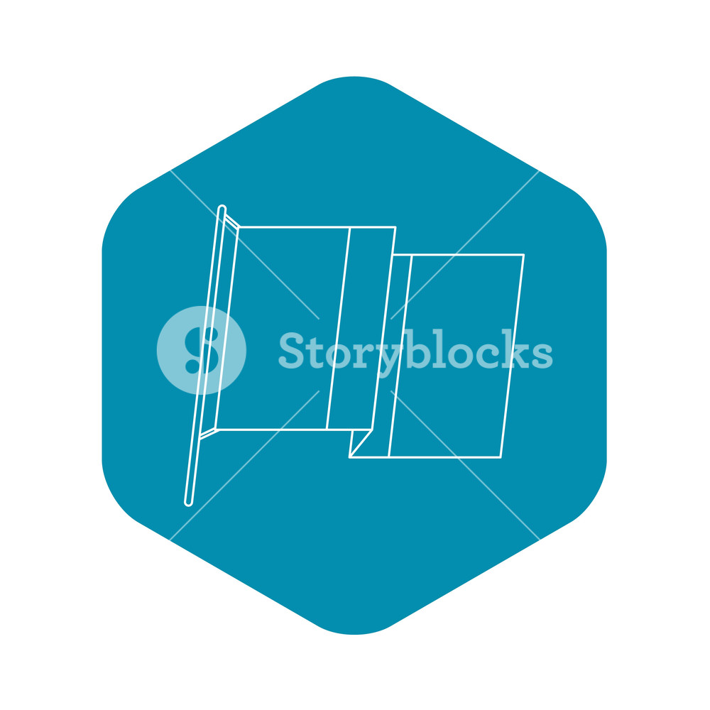 1000x1000 Ireland Flag Icon Outline Illustration Of Ireland Flag Vector