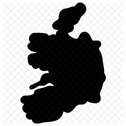 512x512 Ireland Icon Of Glyph Style