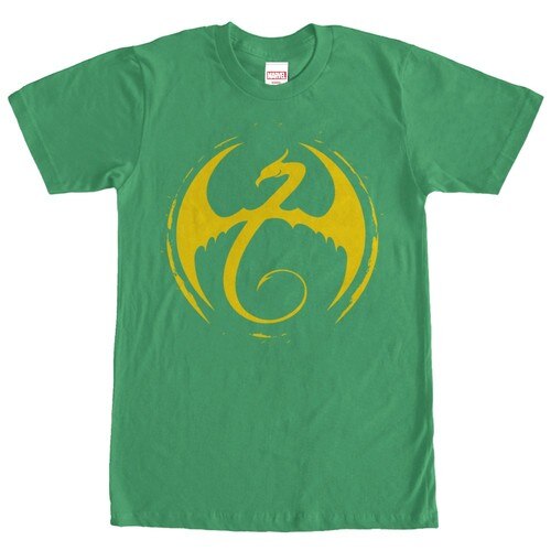 500x500 Iron Fist Dragon Icon T Shirt