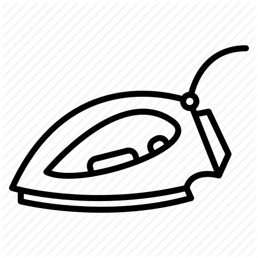 512x512 Clothes, Dress, Household Devices And Appliance, Iron Icon