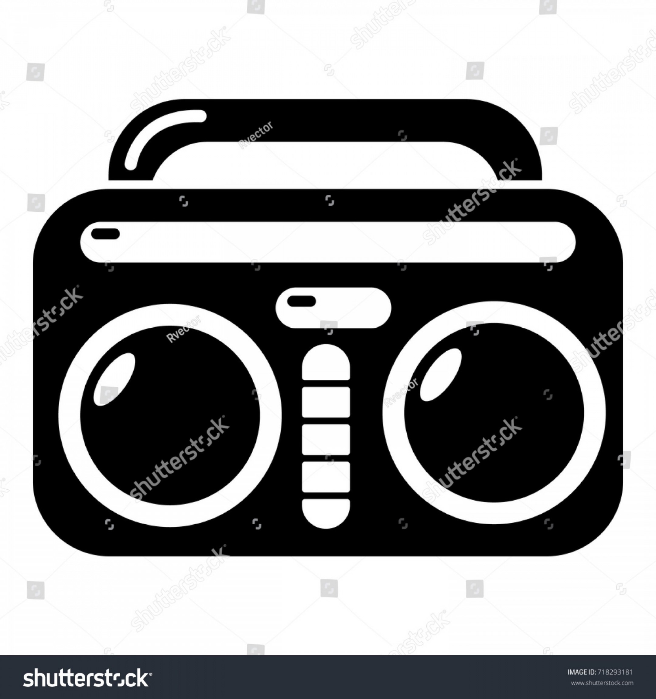 2160x2304 Vintage Boombox Icon Simple Illustration Vector Geekchicpro