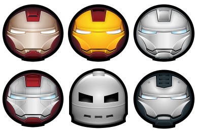 390x260 Iron Man Avatar Iconset