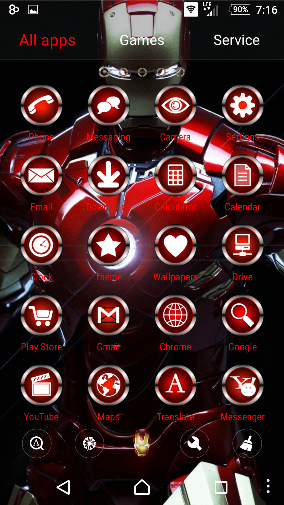 1080x1920 Ironman Skinpack