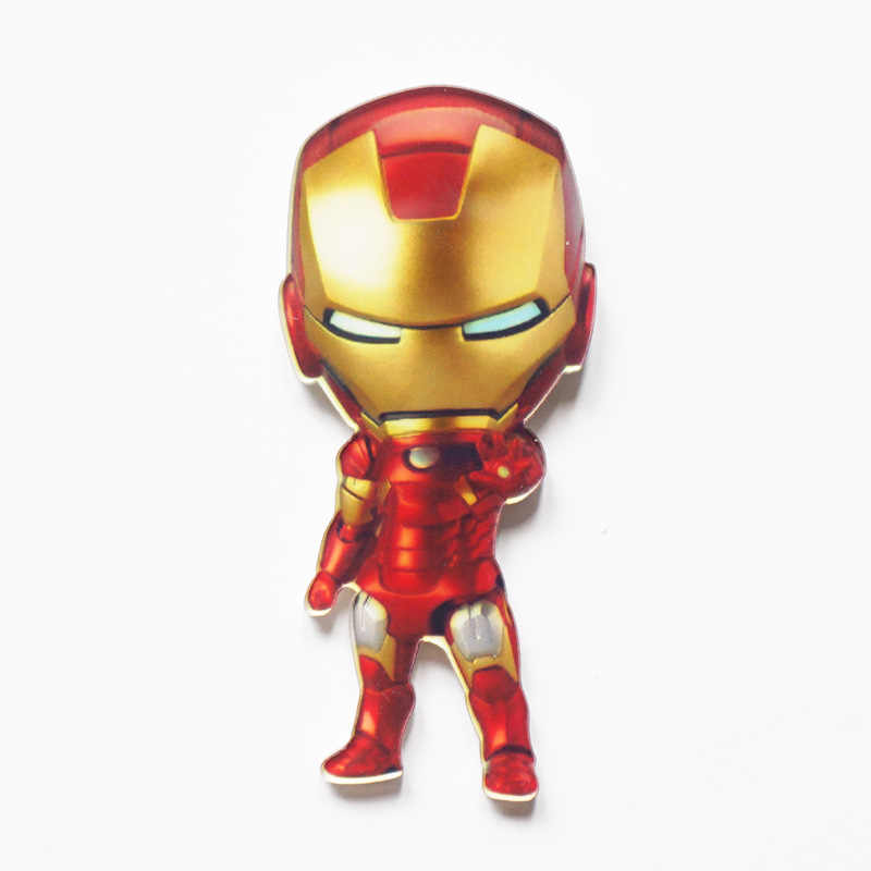 800x800 New Pack Harajuku Kawaii Iron Man Brooch Acrylic Badges Icons