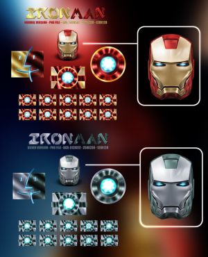 300x370 Share Ironman Icon Pack