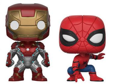 379x280 Covetly Funko Pop! Marvel Iron Man Spider Man