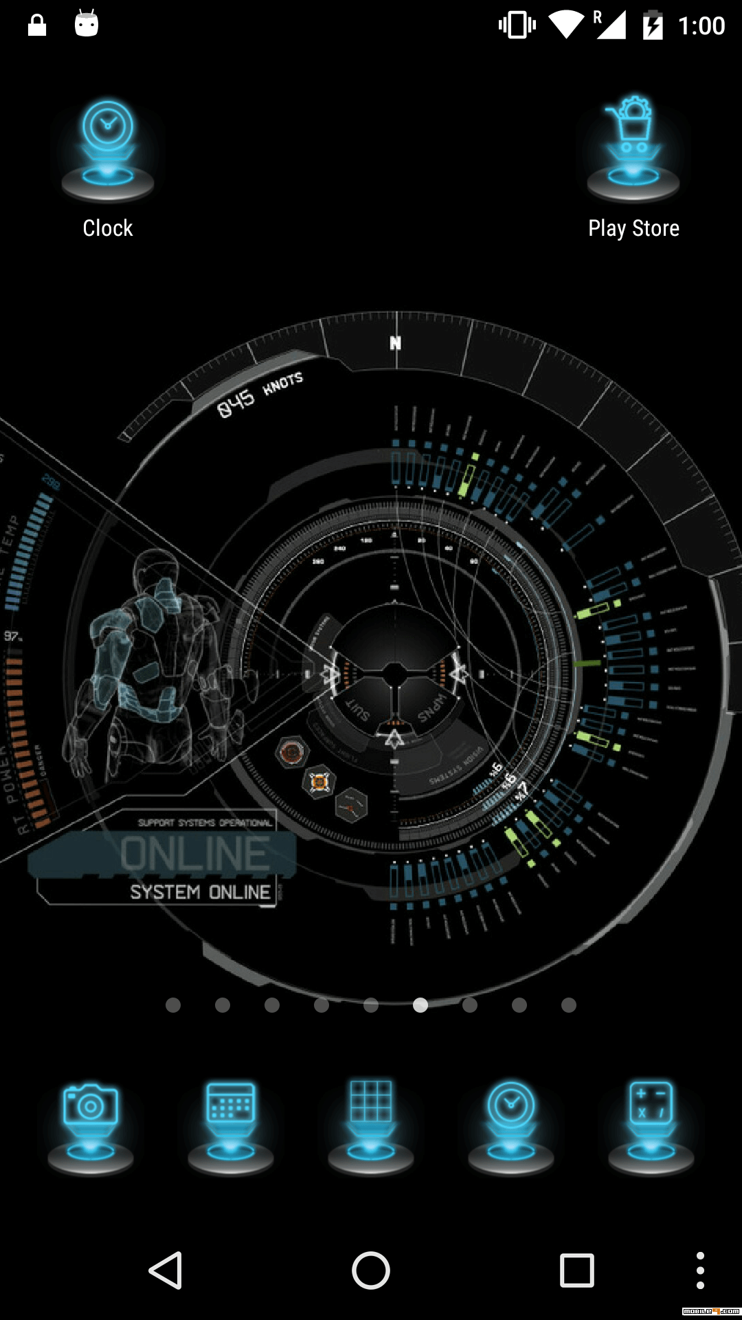 1080x1920 Download Jarvis Ironman Icon Pack Hd Theme Go Launcher Themes