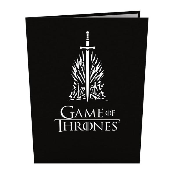 600x600 Game Of Thrones The Iron Throne Pop Up Card
