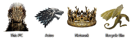 430x130 Game Of Thrones Theme For Windows