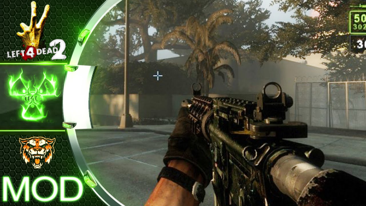 1280x720 Iron Sight Left Dead Weapon Mod