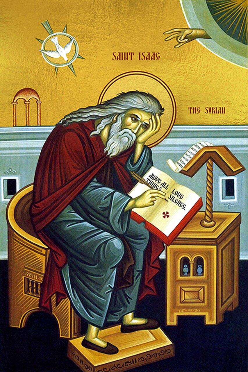 853x1280 Icon Of St Isaac The Syrian