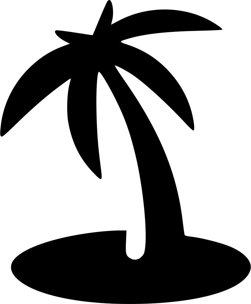 808x980 Beach Palm Island Png Icon Free Download