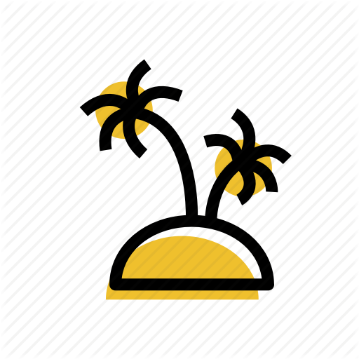512x512 Grid, Iland, Island, Island Icon, Palms, Travel, Travel Icon Icon