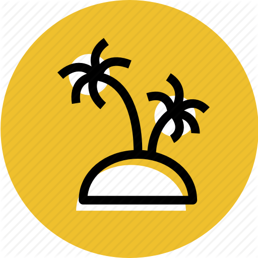 512x512 Grid, Island, Island Icon, Palm Icon, Palms, Travel, Travel Icon Icon