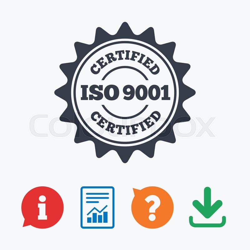 Iso Certified Sign Icon Stock Vector Colourbox 800x800 Iso Certified Sign Icon Stock Vector Colourbox