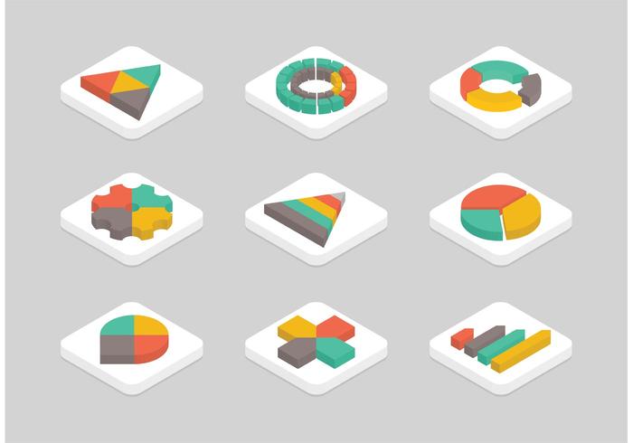700x490 Free Flat Isometric Graphics Vector Icon Set