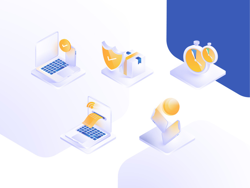 800x600 Some Isometric Icons For Zoodex Website