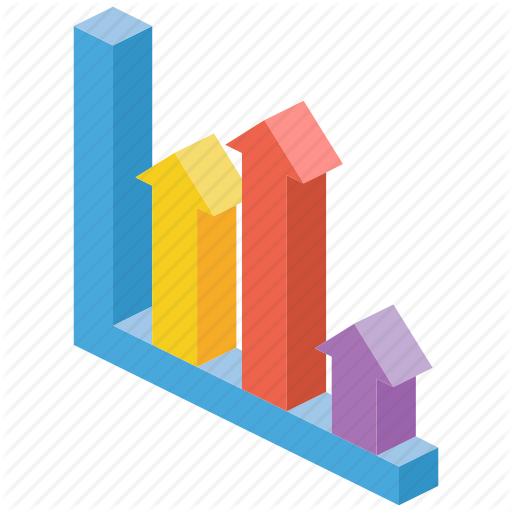 512x512 Arrow, Chart, Graph, Iso, Isometric Icon