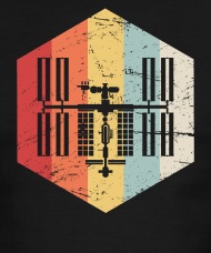 190x228 Space Station Iss Men's Ringer T Shirt Spreadshirt