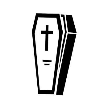 350x350 You Searched For Coffn Simple Illustration Of Coffin Vector