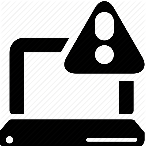 512x512 Alert, Computer, Issue, Laptop, Problem Icon