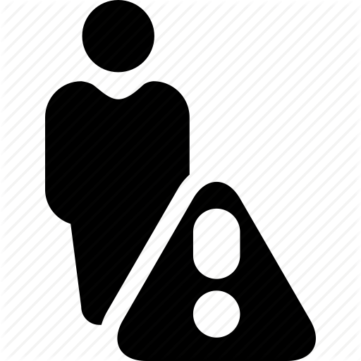 512x512 Alert, Issue, Person, Profile Problem, User Icon