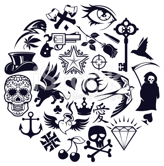550x556 Tattoo Icons
