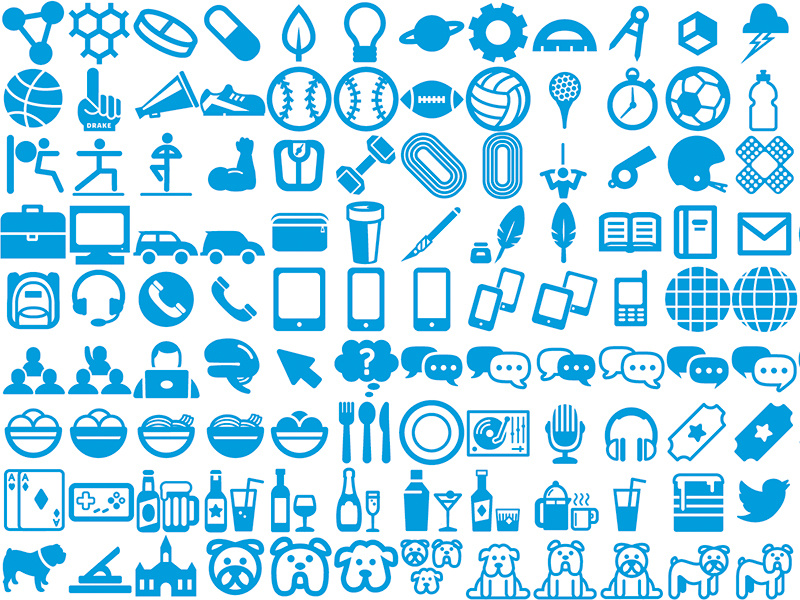 800x600 Drake University Icon Set