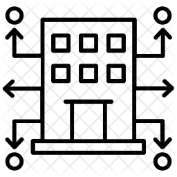 256x256 It Department Icon Of Line Style