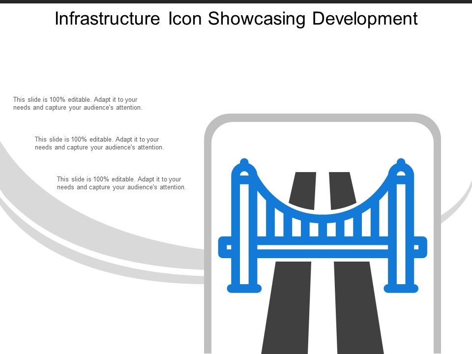 960x720 Infrastructure Icon Showcasing Development Powerpoint