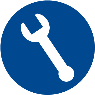 400x400 Service Icon Blue Circle