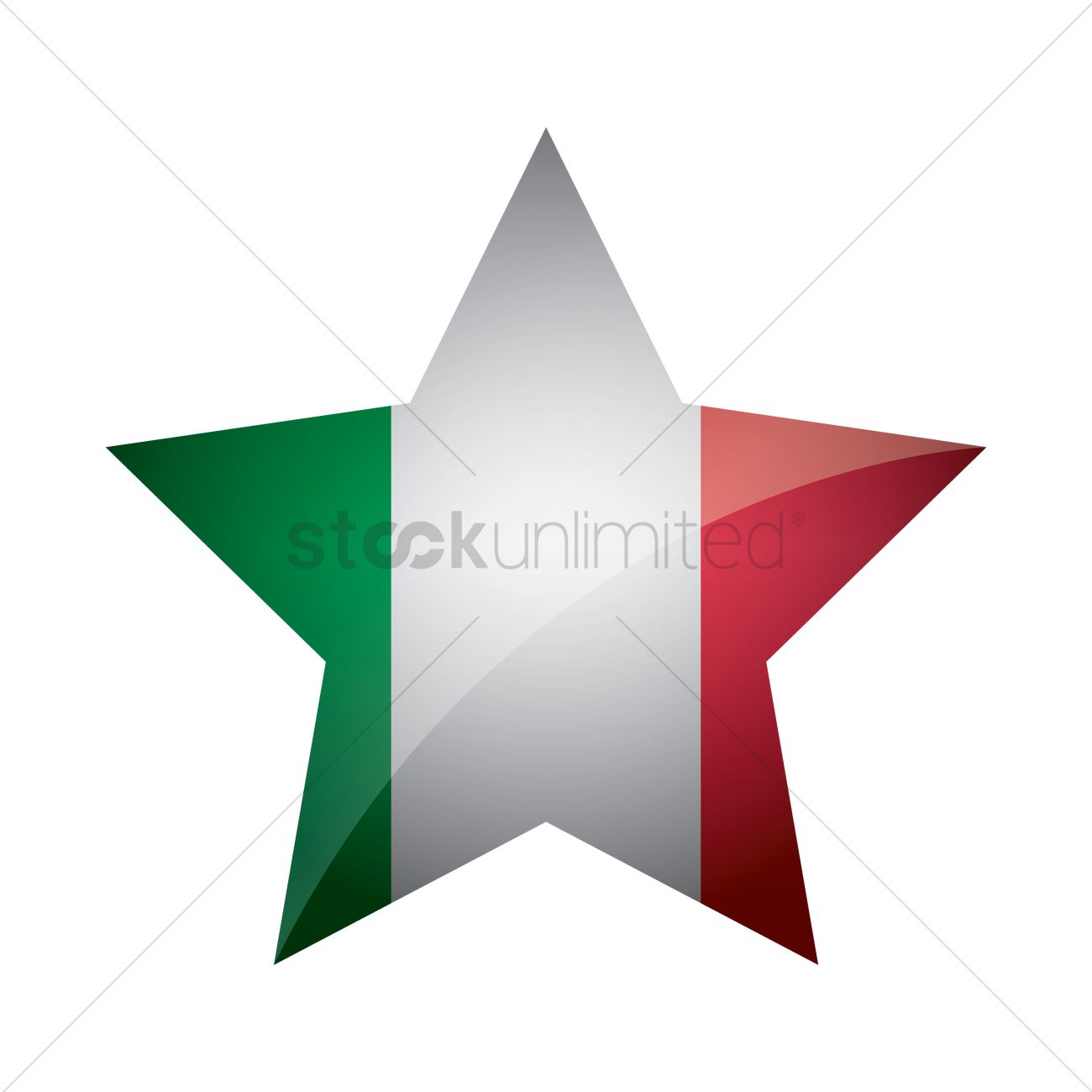 1300x1300 Italy Flag Icon Vector Image