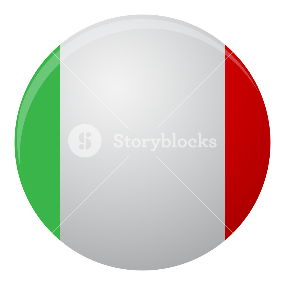 1000x1000 Italy Flag Icon Flat Country Italy Flag Illustration And National
