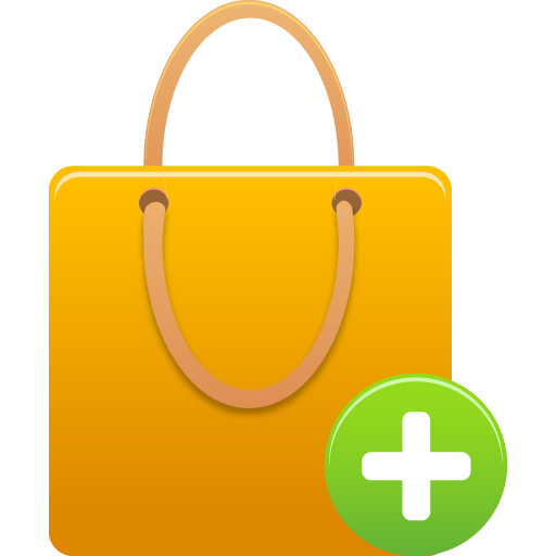 512x512 Add Item Icon Orange