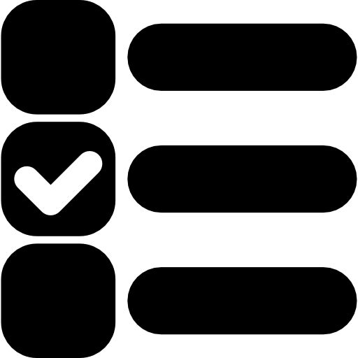 512x512 Checking Item Icons Free Download