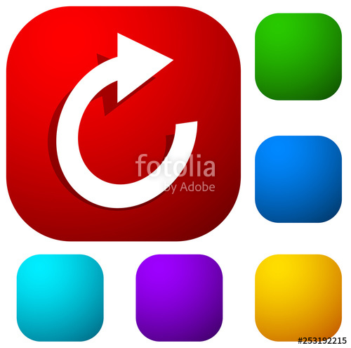 500x495 Circular Arrow Icon Revolve, Rotate, Iteration Concept Icon