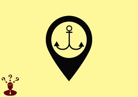 450x318 Navigator Guide Itinerary Icon Royalty Free Vector Graphics