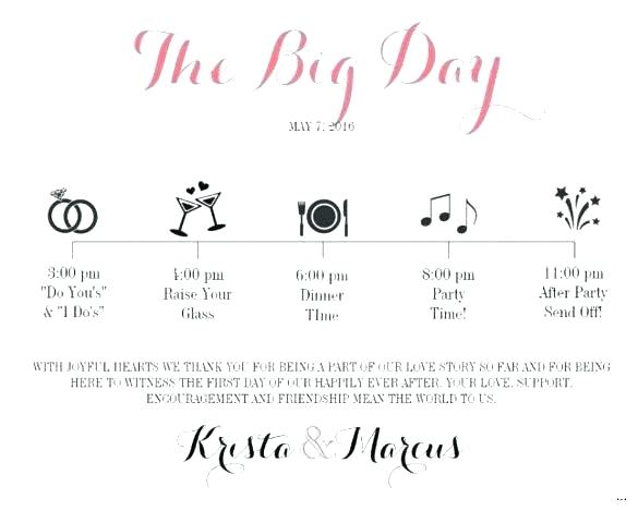 585x469 Wedding Itinerary Template Functional Icon For Excel Malay